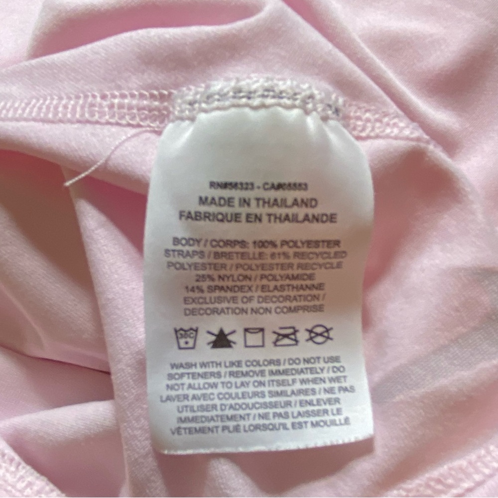 Nike Girls Child Kids Light Pink Cross-Back Tank Top Dri-Fit Large L - Picture 12 of 12